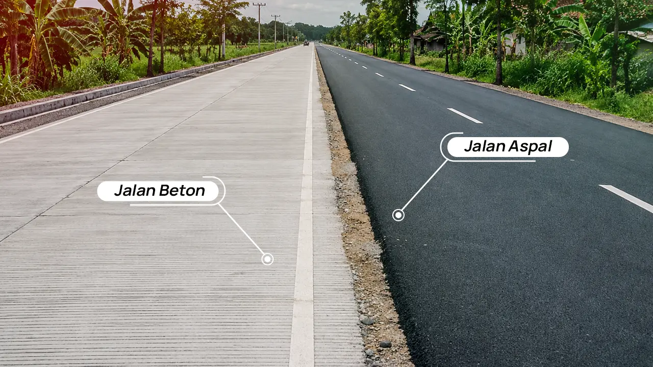 Beton vs Aspal: Mana yang Lebih Tahan Lama?