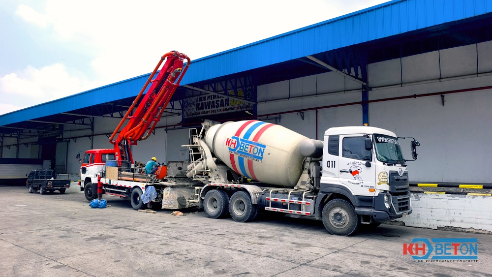 Proyek Pengecoran Area Pabrik PT Zinyang Indonesia