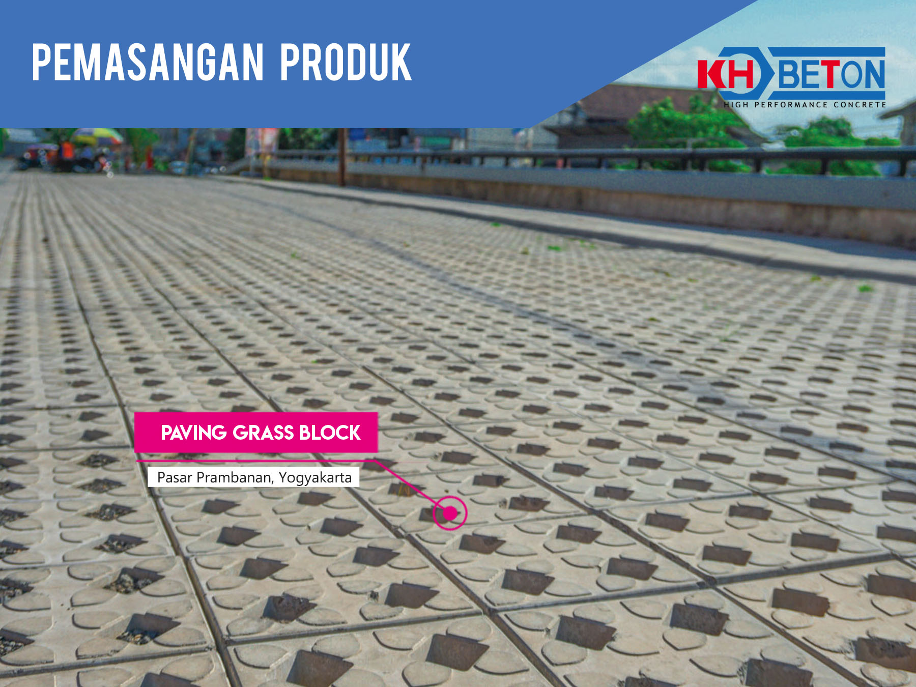 Paving Grass Block Motif