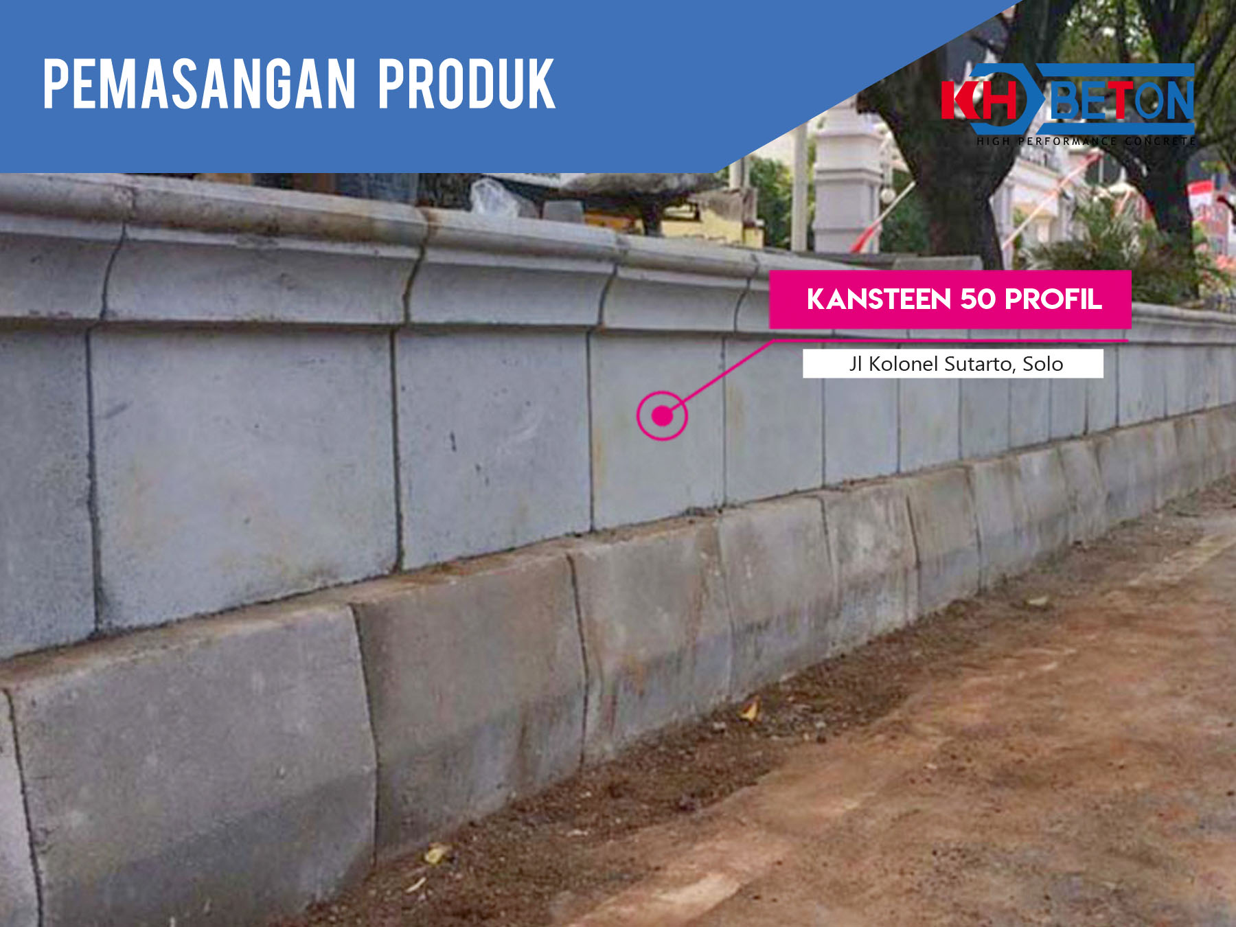 Kansteen Type 50 Profil