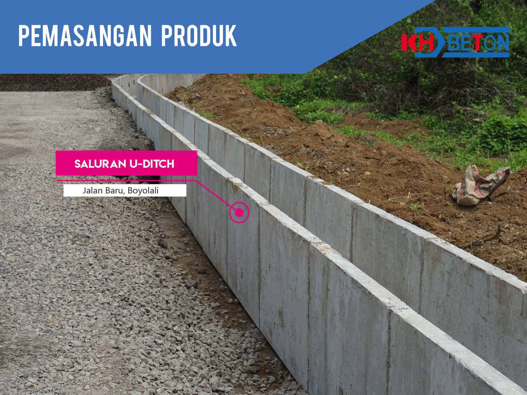 Saluran U-Ditch Precast