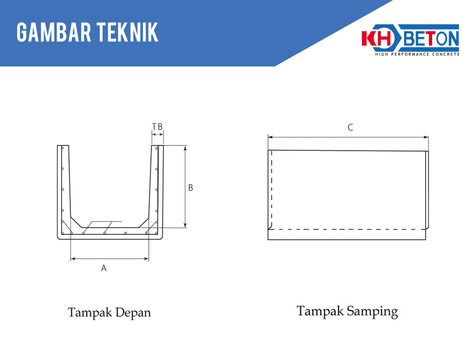 Saluran U-Ditch Precast